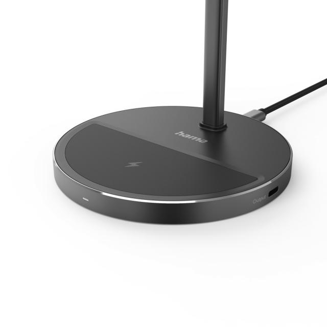 HAMA Безжична зарядна станция 3 в 1, Qi2, 15 W, индуктивно бързо зареждане 