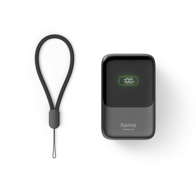 HAMA Външна батерия "Roll Up", 10000 mAh, 20W 
