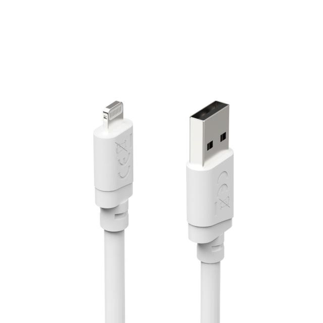 HAMA Кабел за зареждане USB-А -Lighntning , 2 m, Бял 