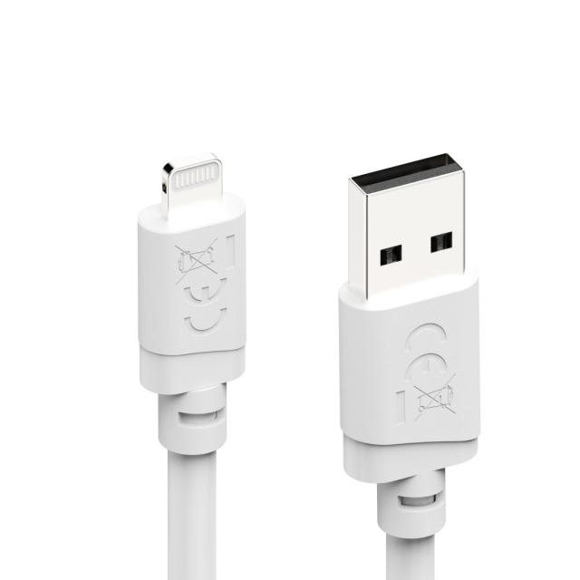 HAMA Кабел за зареждане USB-А -Lighntning , 2 m, Бял 