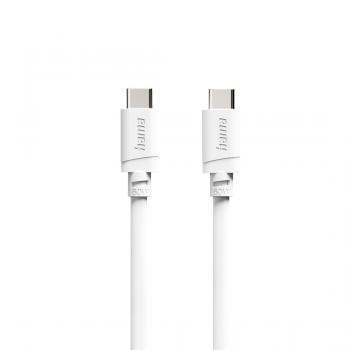 HAMA Кабел USB-C - USB-C, 60W, 2 м, бял