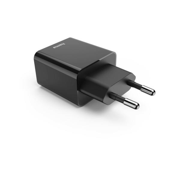 Hama Fast Charger, USB-C, PD, 20 W, black 