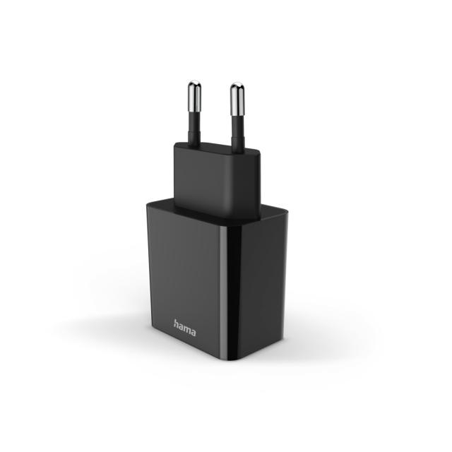 Hama Fast Charger, USB-C, PD, 20 W, black 