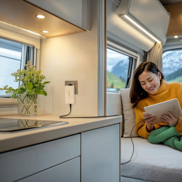 HAMA Бързо мини зарядно, 65W, 2x USB-C, 1x USB-A, PD, плоско, бяло 