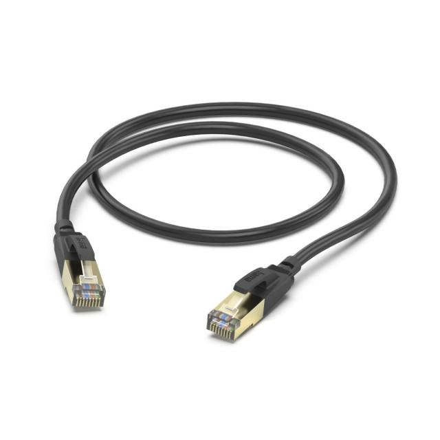 HAMA Мрежов пач кабел, CAT 8, 40 Gbit/s, S/FTP, екраниран, 0,50 m 