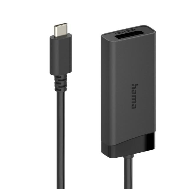 HAMA Видео адаптер, USB-C - DisplayPort / HDMI™, Ultra-HD 4K@60hz 