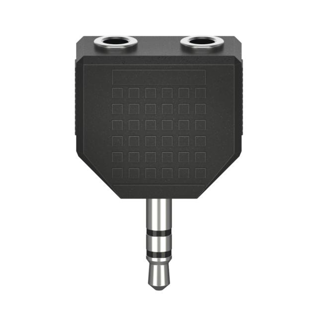 HАМА Аудио адаптер, 3.5 mm жак - 2 x 3.5 mm жак женско, стерео 