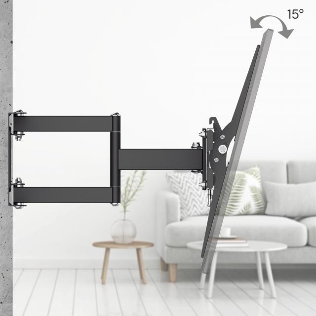 Стенна стойка за TV Hama, 191 cm (75”), до 40 kg 