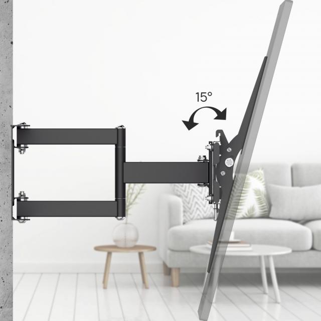 Hama TV Wall Bracket, Swivel, Tilt, Pull-out, 216 cm (85”), up to 50 kg 