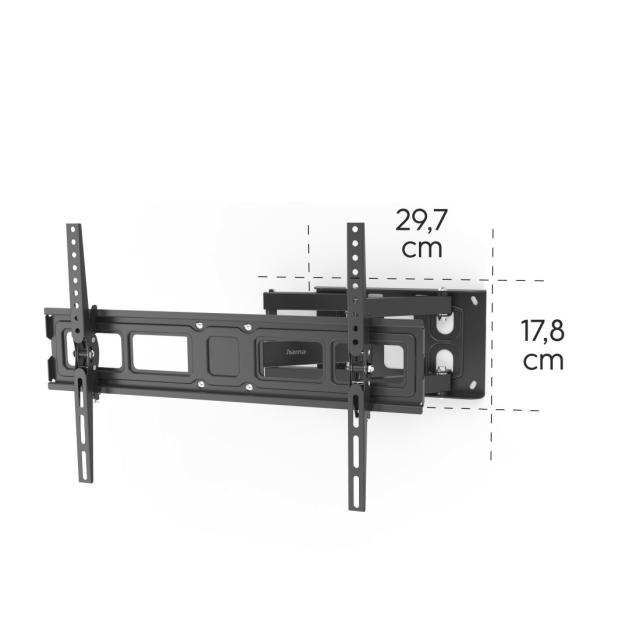 Hama TV Wall Bracket, Swivel, Tilt, Pull-out, 216 cm (85”), up to 50 kg 
