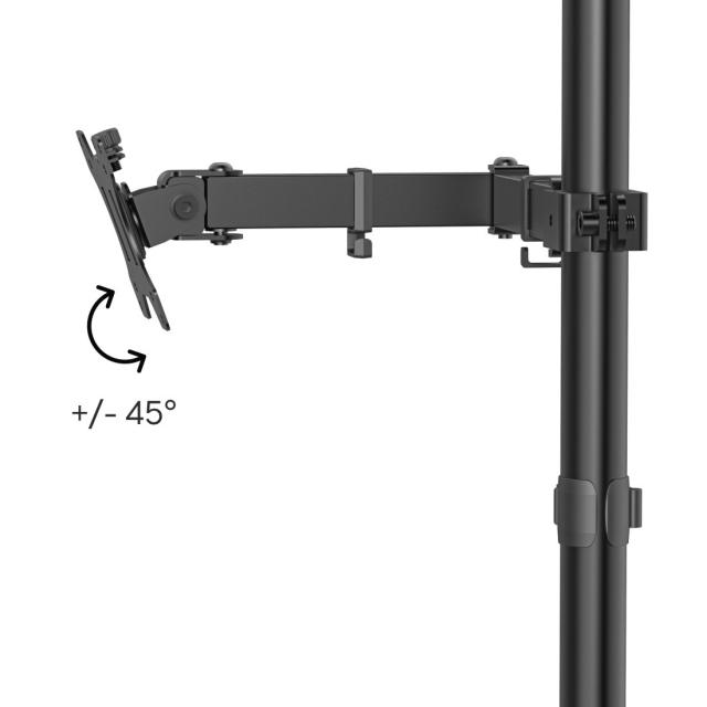 HAMA Стойка за монитор за бюро ( 13" - 35"), регулируема, 2 рамена,12кг 