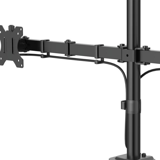 Hama Monitor Mount, 2 Monitors, Height-adjustable, Swivel/Tilt, 13" - 35" 