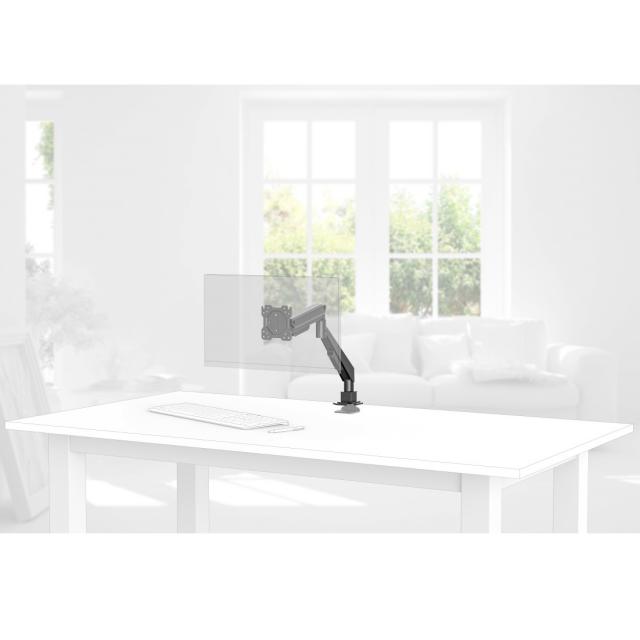 Hama Monitor Mount, Gas Spring, Height-adjustable, Swivel/Tilt, 17"-35" 