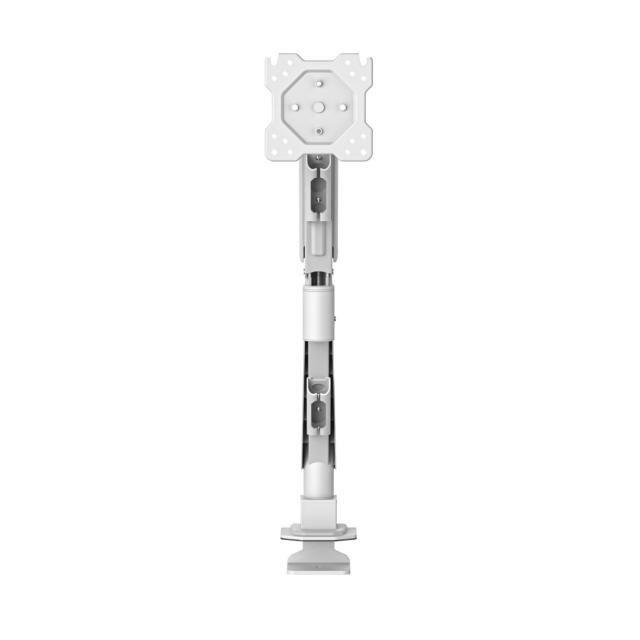 Hama Monitor Mount, Gas Spring, Height-adjustable, Swivel/Tilt, 17"-35", white 