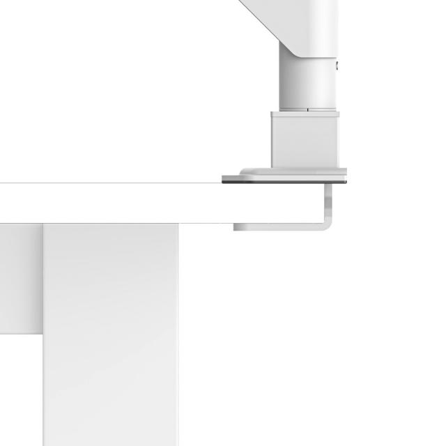Hama Monitor Mount, Gas Spring, Height-adjustable, Swivel/Tilt, 17"-35", white 