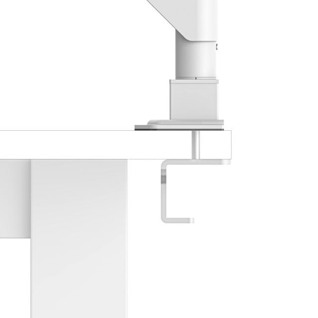 Hama Monitor Mount, Gas Spring, Height-adjustable, Swivel/Tilt, 17"-35", white 