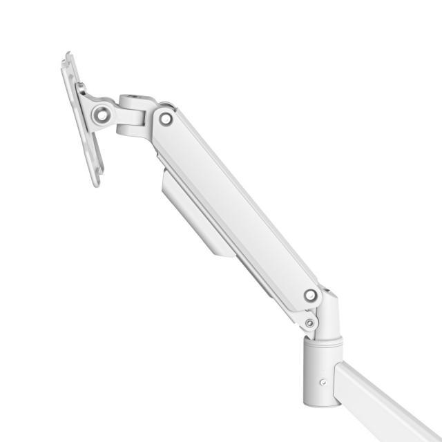 Hama Monitor Mount, Gas Spring, Height-adjustable, Swivel/Tilt, 17"-35", white 