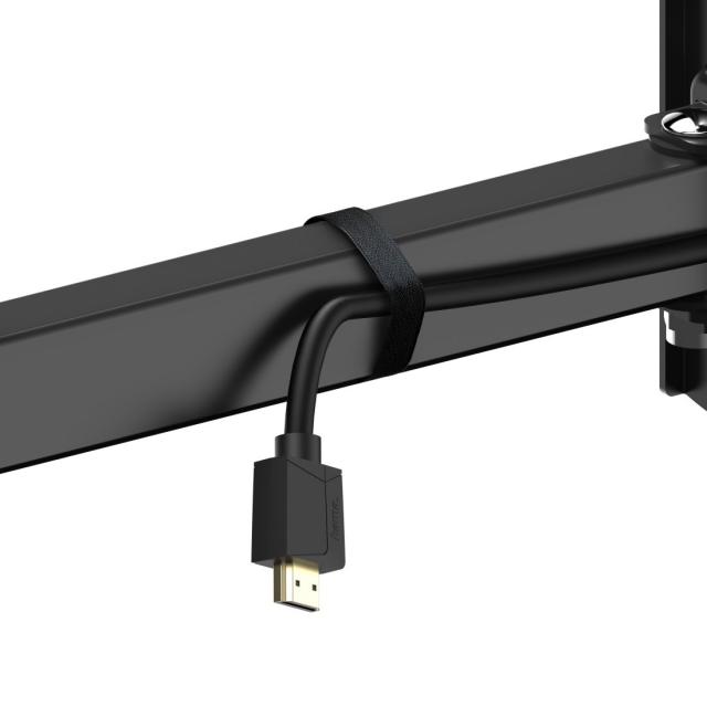 Стенна стойка за TV, 32 - 75”, до 40 кг, въртяща се, накланяща се, издърпваща се 