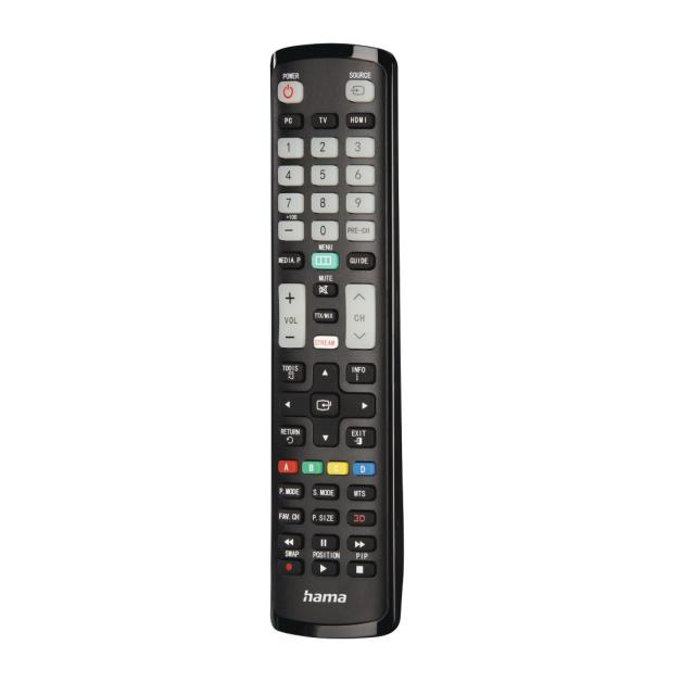 HAMA Универсално дистанционно за Samsung TV, IR, обучаемо, светещи бутони 