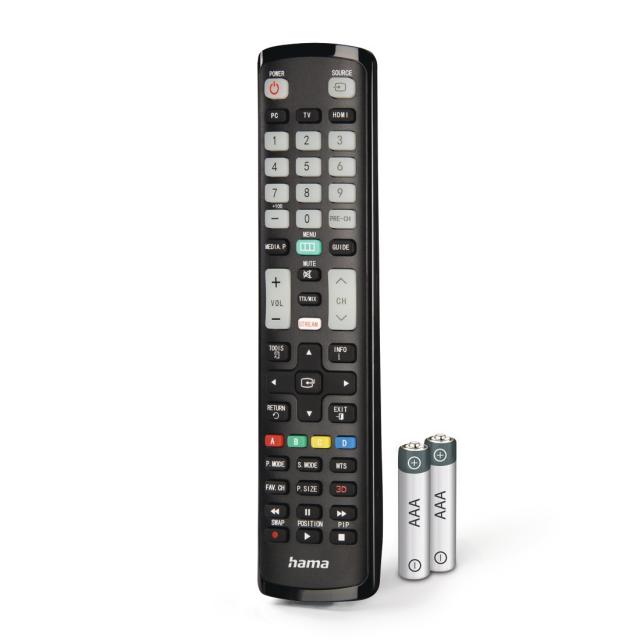 HAMA Универсално дистанционно за Samsung TV, IR, обучаемо, светещи бутони 