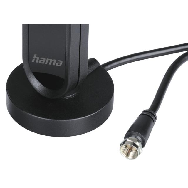 HAMA Вътрешна антена "Radio" за, FM, DAB+, DAB, активна, усилвател 30 dB 