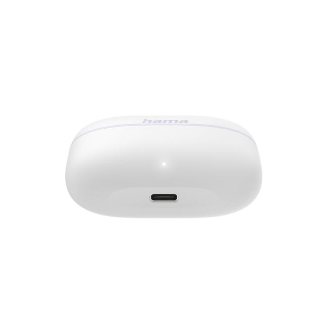 HAMA Блутут слушалки "Freedom Buddy II", True Wireless, Бял 