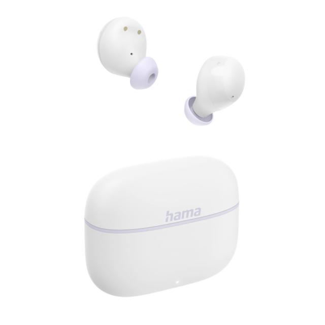 HAMA Блутут слушалки "Freedom Buddy II", True Wireless, Бял 