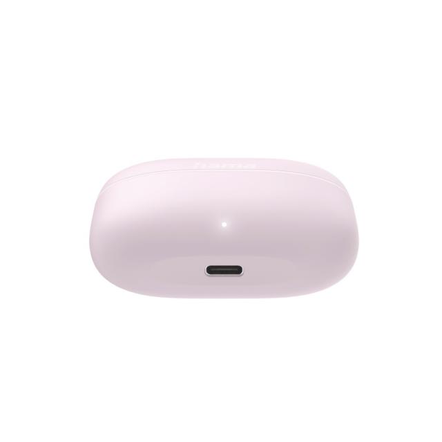 HAMA Блутут слушалки "Freedom Buddy II", True Wireless, Розов 