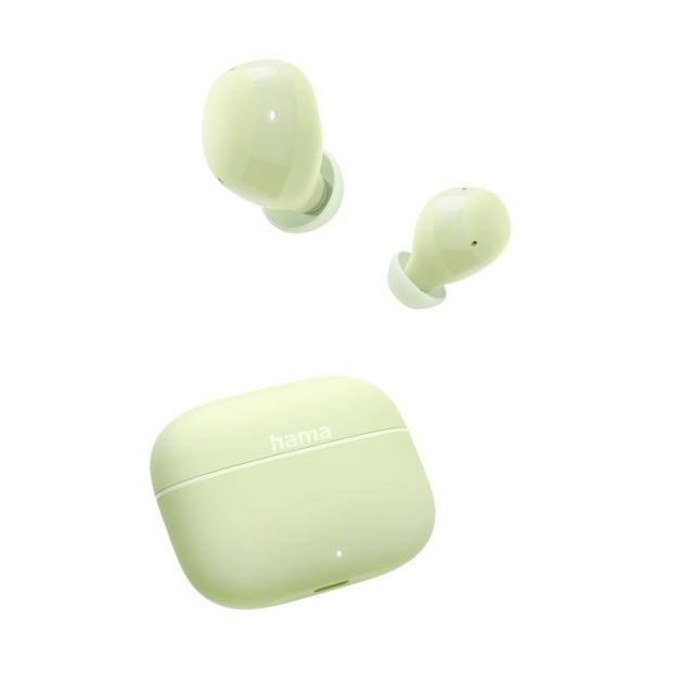 HAMA Блутут слушалки "Freedom Buddy II", True Wireless, Зелен 