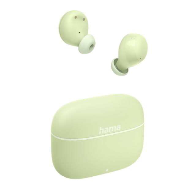 HAMA Блутут слушалки "Freedom Buddy II", True Wireless, Зелен 