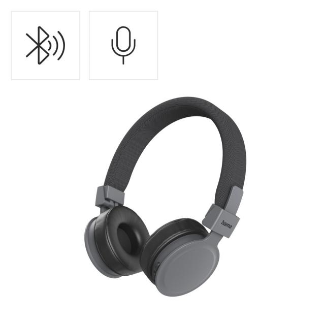 HAMA Слушалки с микрофон "Freedom Lit III"  Bluetooth, On-Ear, черни 