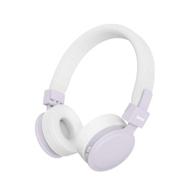 HAMA Слушалки с микрофон "Freedom Lit III"  Bluetooth, On-Ear, бял 