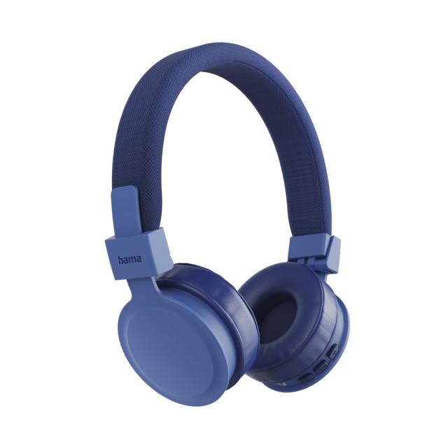 HAMA Слушалки с микрофон "Freedom Lit III"  Bluetooth, On-Ear, син 