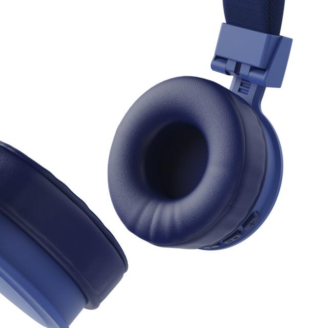 HAMA Слушалки с микрофон "Freedom Lit III"  Bluetooth, On-Ear, син 
