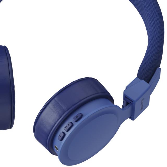 HAMA Слушалки с микрофон "Freedom Lit III"  Bluetooth, On-Ear, син 
