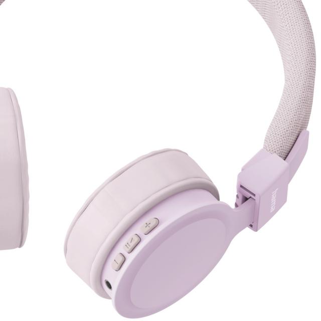 HAMA Слушалки с микрофон "Freedom Lit III"  Bluetooth, On-Ear ,  розови 