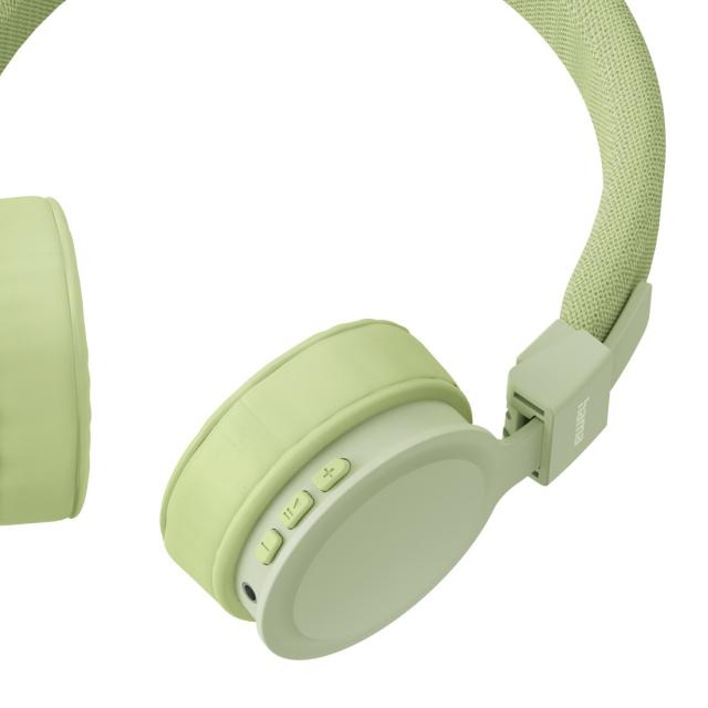 HAMA Слушалки с микрофон "Freedom Lit III"  Bluetooth, On-Ear, зелен 