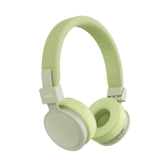 HAMA Слушалки с микрофон "Freedom Lit III"  Bluetooth, On-Ear, зелен 