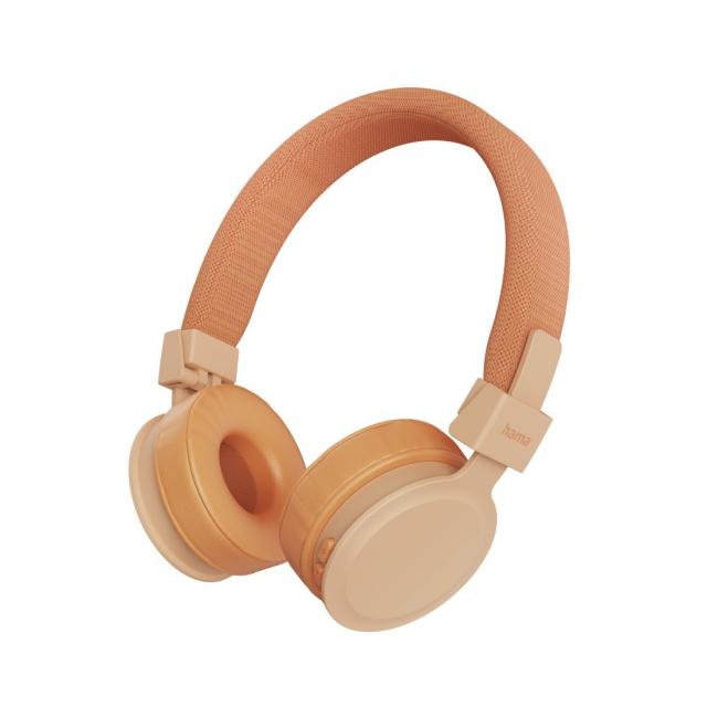 HAMA Слушалки с микрофон "Freedom Lit III"  Bluetooth, On-Ear, оранжев 