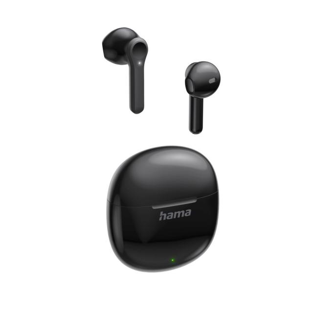 Hama Блутут слушалки "Action One", TWS, Earbuds, черно 