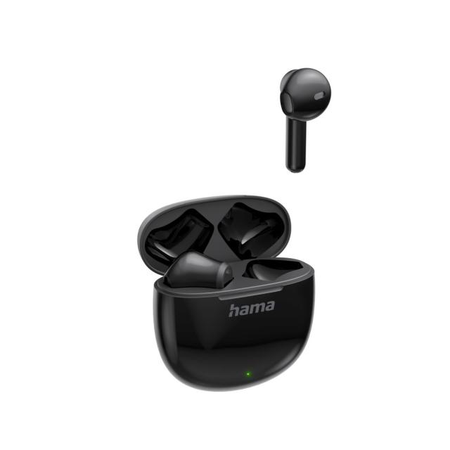 Hama Блутут слушалки "Action One", TWS, Earbuds, черно 