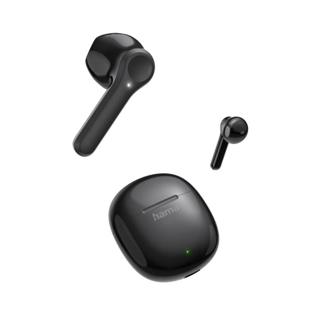 Hama Блутут слушалки "Action One", TWS, Earbuds, черно 