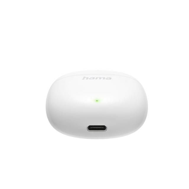 Hama Блутут слушалки "Action One", TWS, Earbuds, бял 