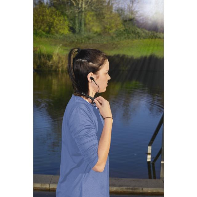 HAMA Блутут слушалки, спортни, "Freedom Neck III", микрофон, черни 