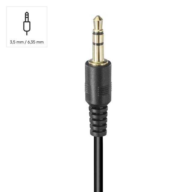 HAMA Стерео слушалки "Shell II", Over-Ear, 2m, черни 
