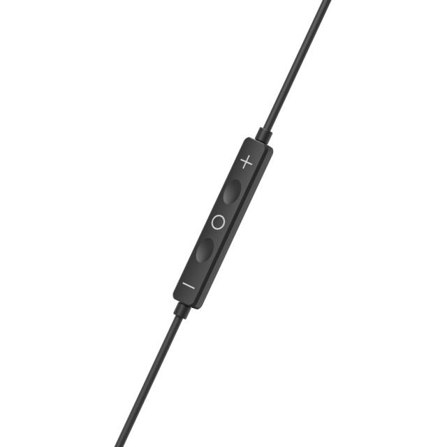 HAMA Слушалки "Classy", USB-C, накрайници, микрофон, защита от прегъване на кабела, черни 