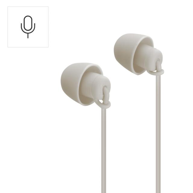 HAMA Слушалки “Calm”, USB-C, микрофон, бежов 