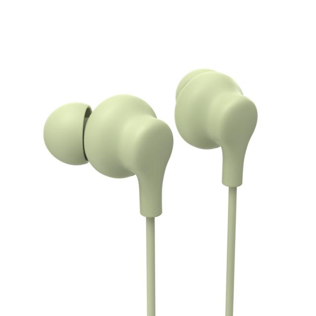 HAMA Слушалки “Curly”, USB-C, микрофон, зелен 