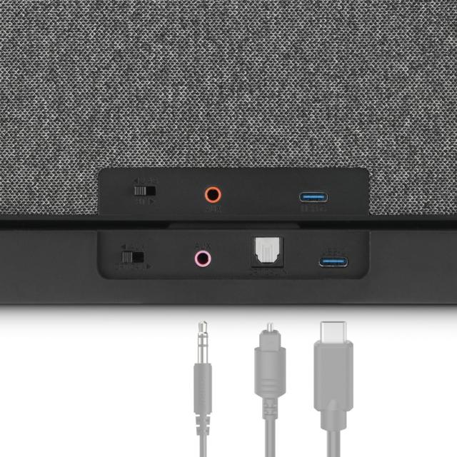 HAMA Блутут колонка за телевизори, 2.4 GHz докинг станция, ​​стерео 