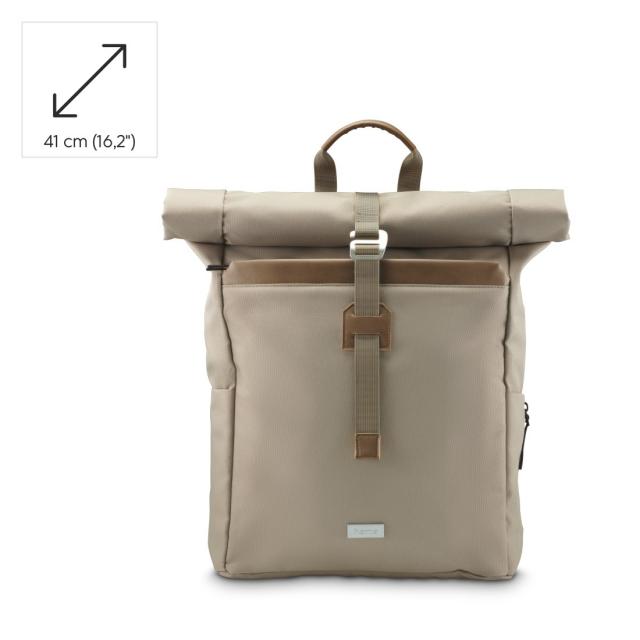 HAMA Раница за лаптоп "Silvan", до 41 см (16,2"), 22 л, бежов 